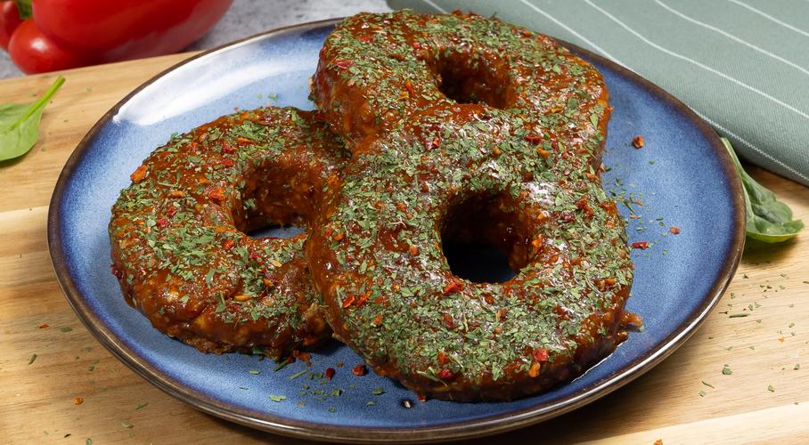 Asian satay donut 