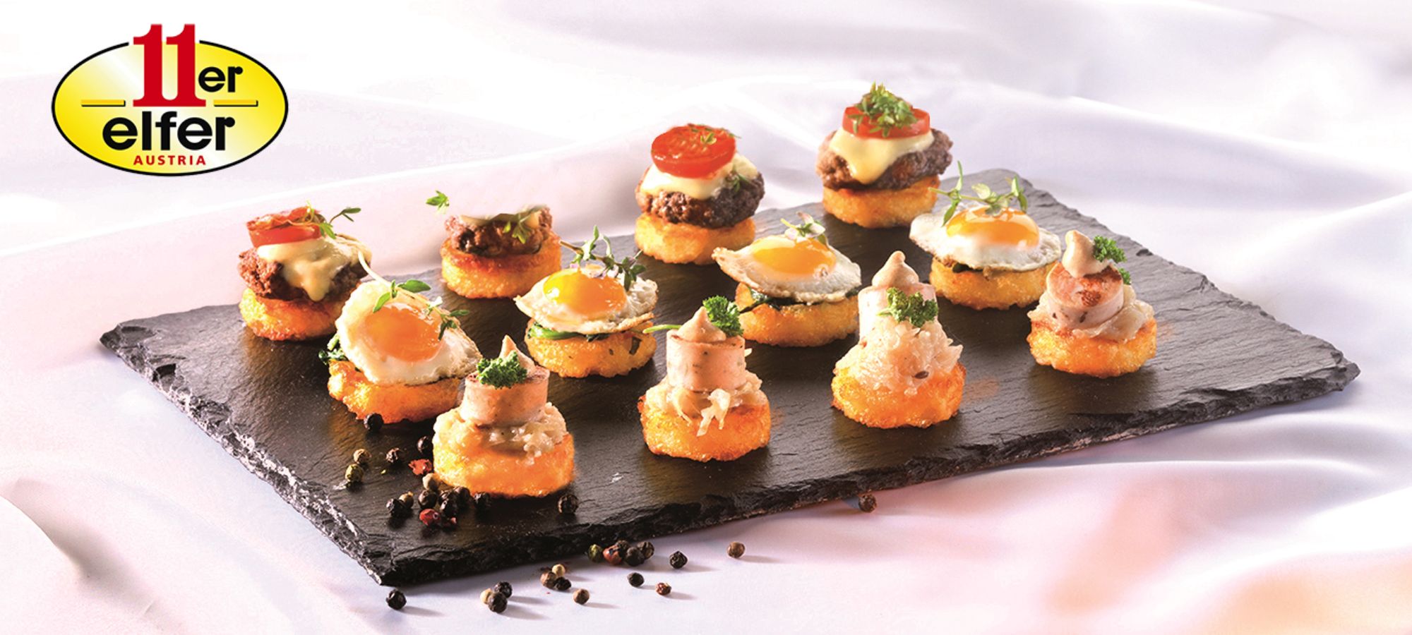 Assortiment Mini-Rosti Canapés