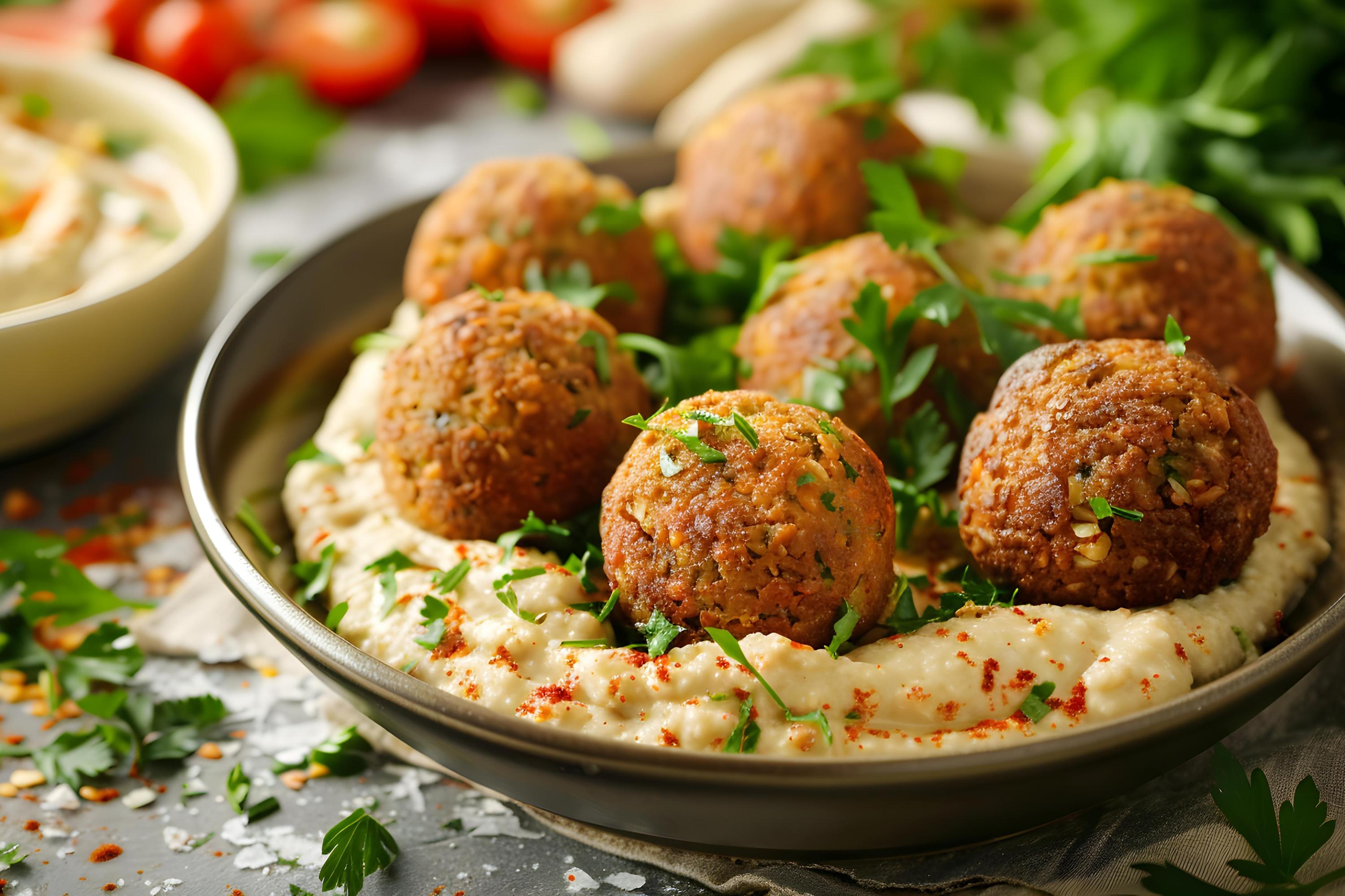 Falafel met Romige Hummus