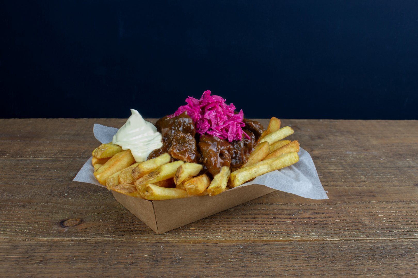 Chique de frites Limburgs Stoofvlees