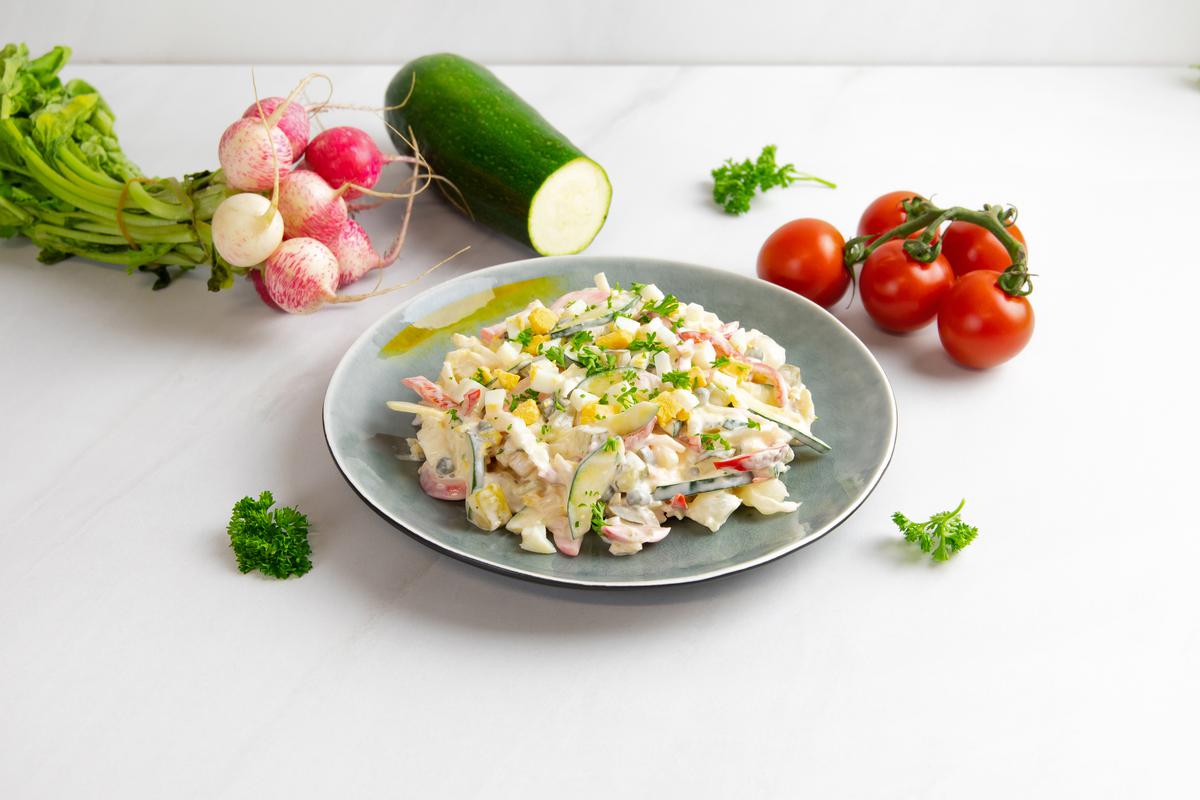 De salades en saladesauzen van Bieze Deli zijn vanaf nu beschikbaar bij QSTA