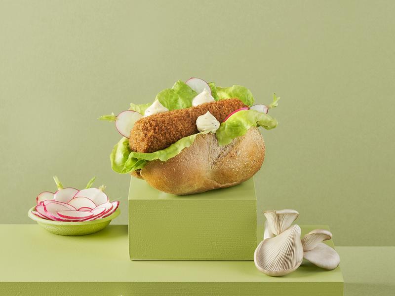 beefy green groen broodje kroket