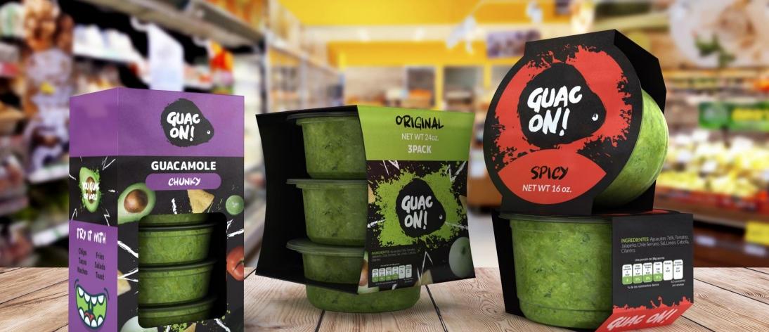 guac on avocado spread