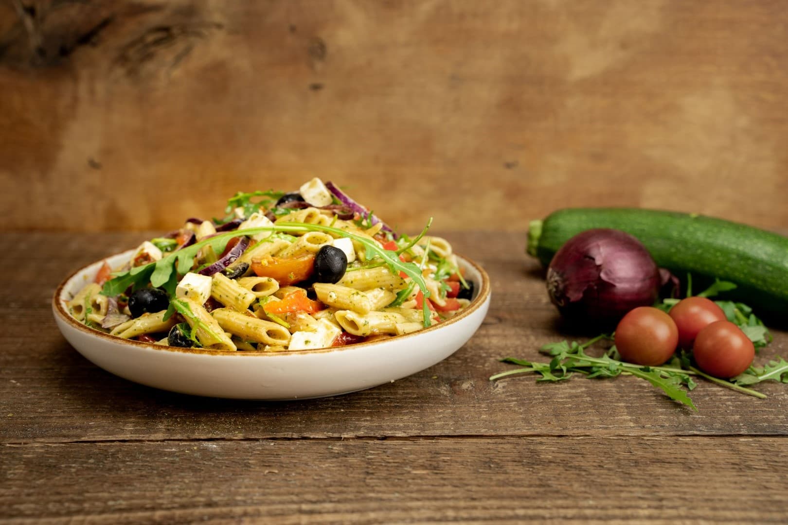 Pasta Pesto Salade
