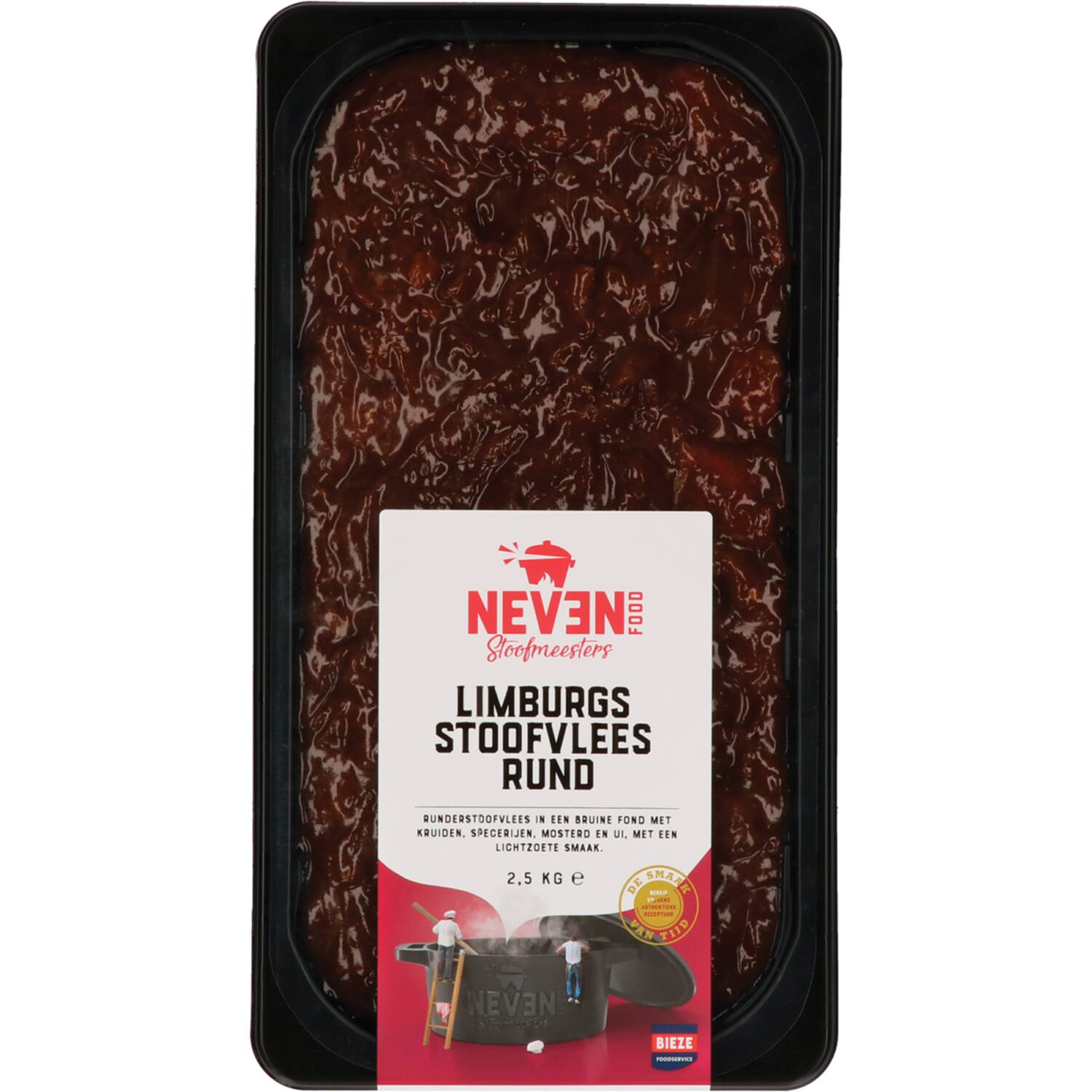 Neven Food stoofvlees Limburgse stijl rund 2,5kg