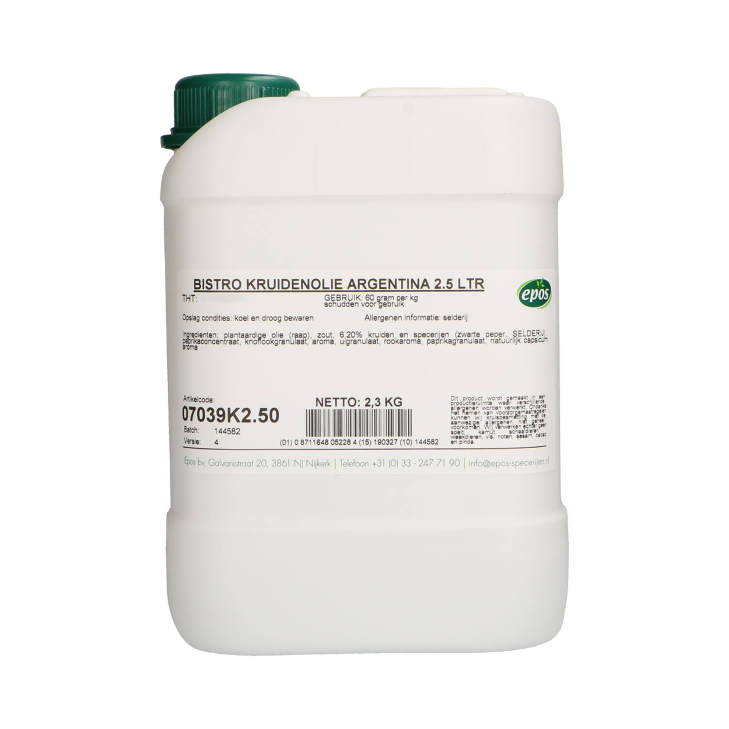 Epos bistro kruidenolie Argentijnse stijl 2,5l