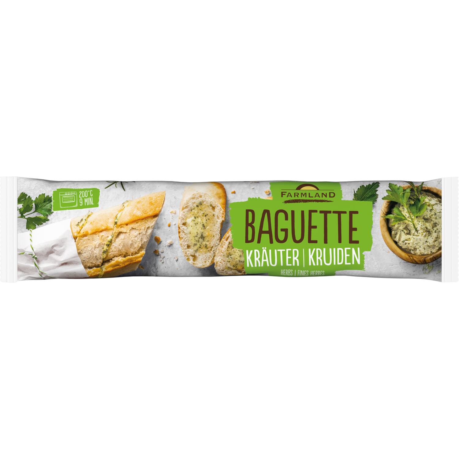 Farmland baguette kruidenboter 9x175g
