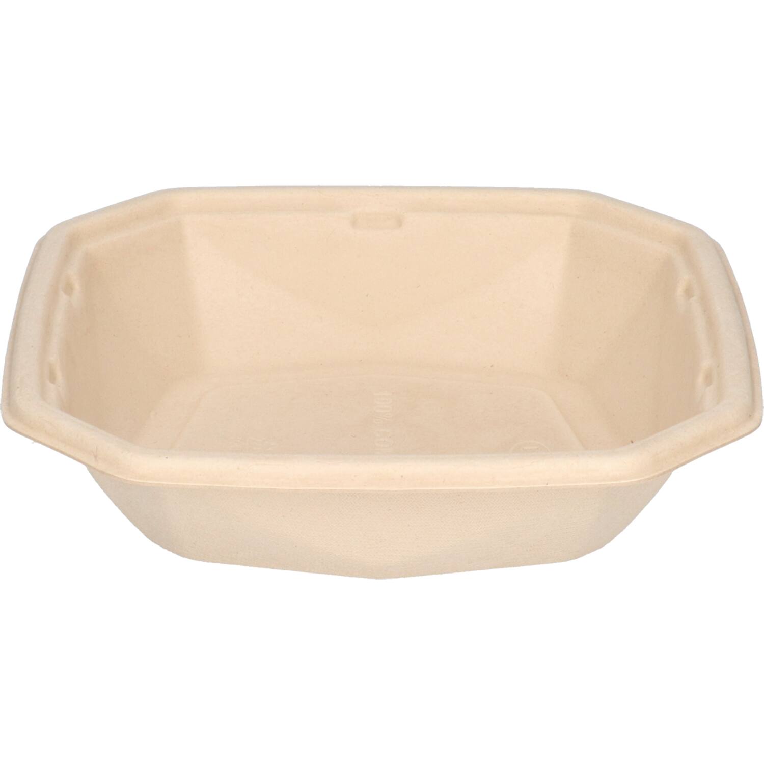 Octaview Bagasse ecoecho 183 x183 x 42 mm naturel - 650 cc