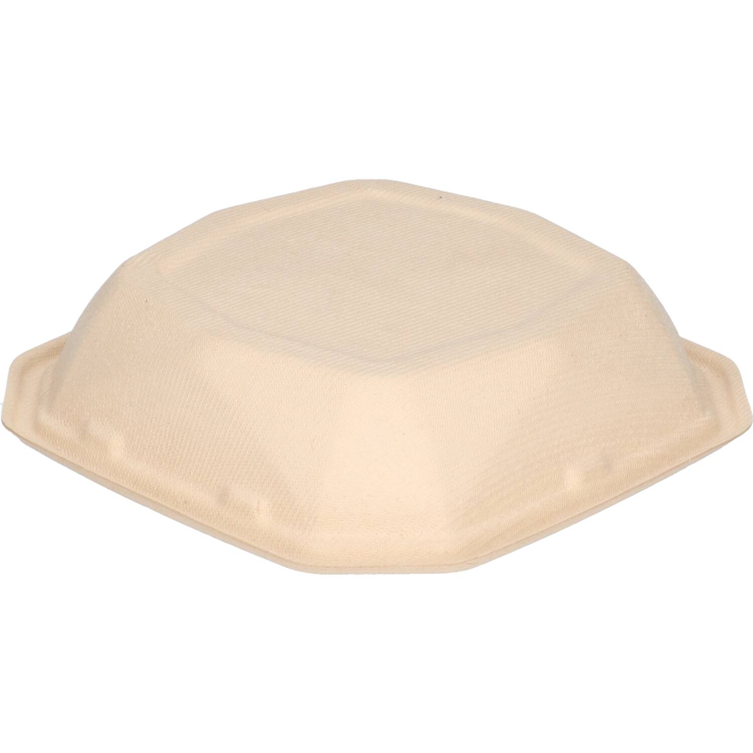 Octaview Bagasse ecoecho 183 x183 x 42 mm naturel - 650 cc