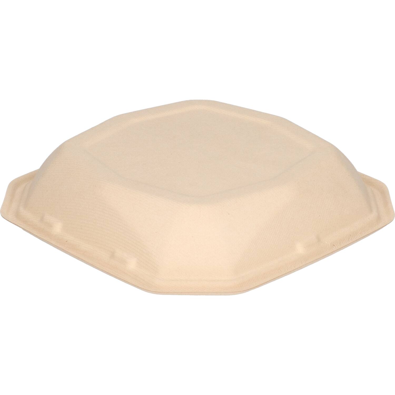 Octaview Bagasse ecoecho 224 x224 x 42 mm naturel - 1000 cc