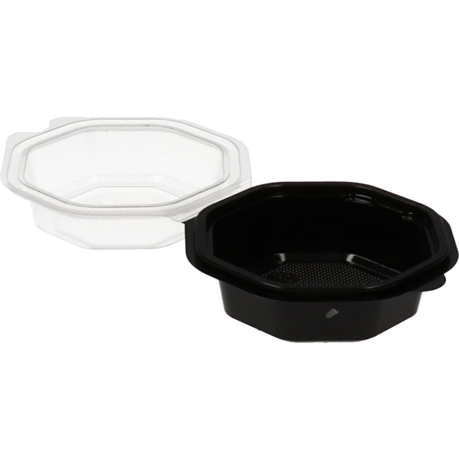 Plastic Bak Octaview zwart nr 0866 -118x60mm 200cc