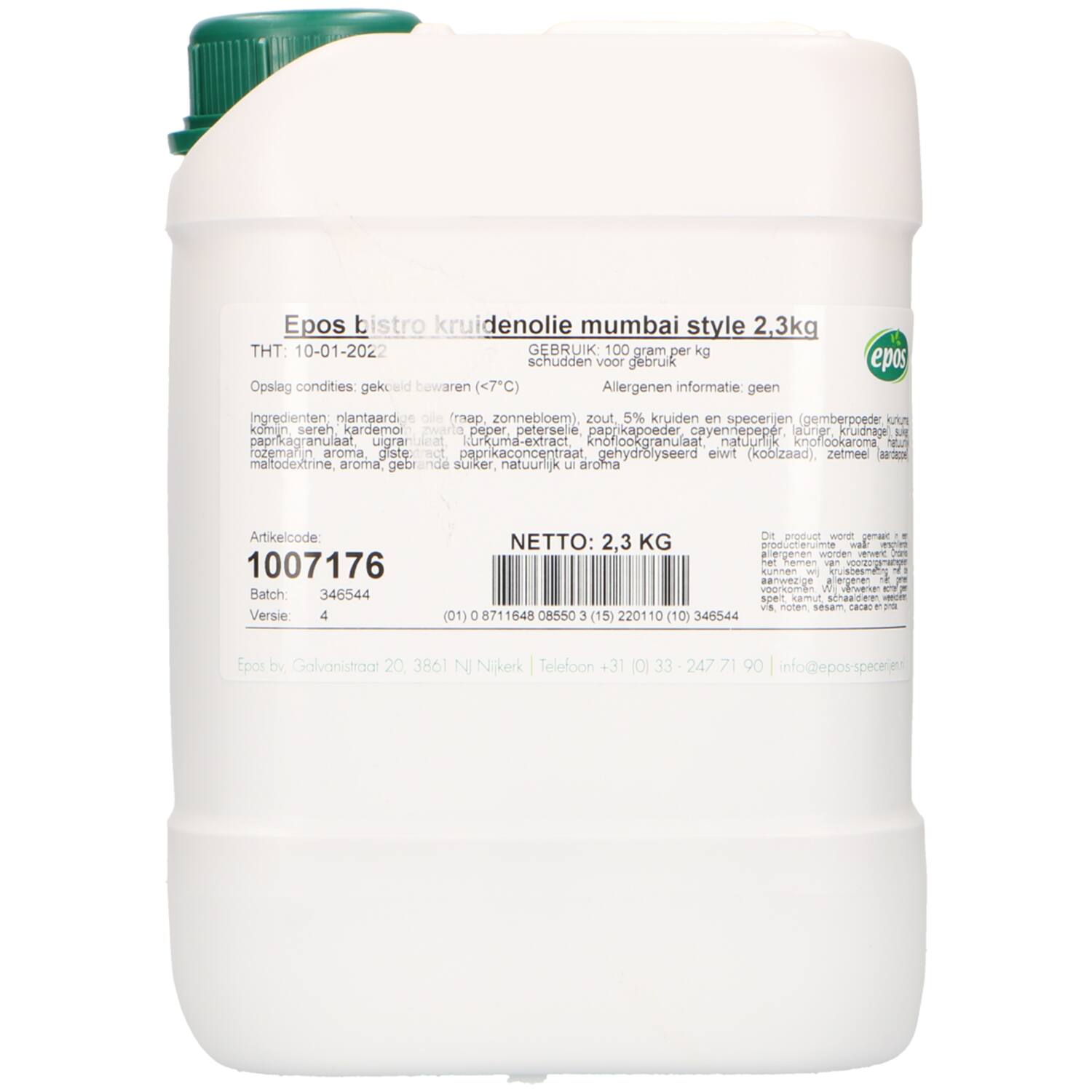 Epos bistro kruidenolie Mumbai-stijl 2,3kg