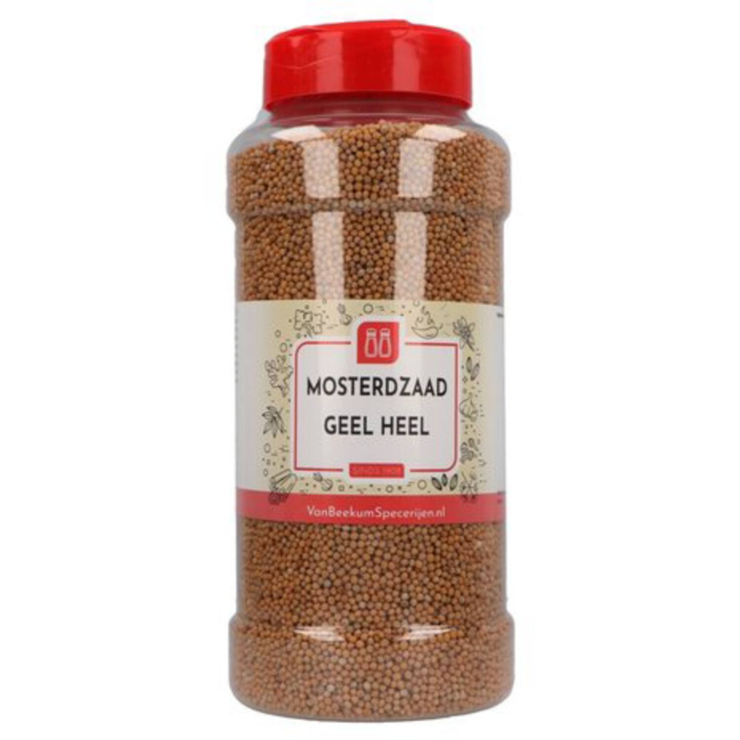 Van Beekum mosterdzaad geel heel 700g