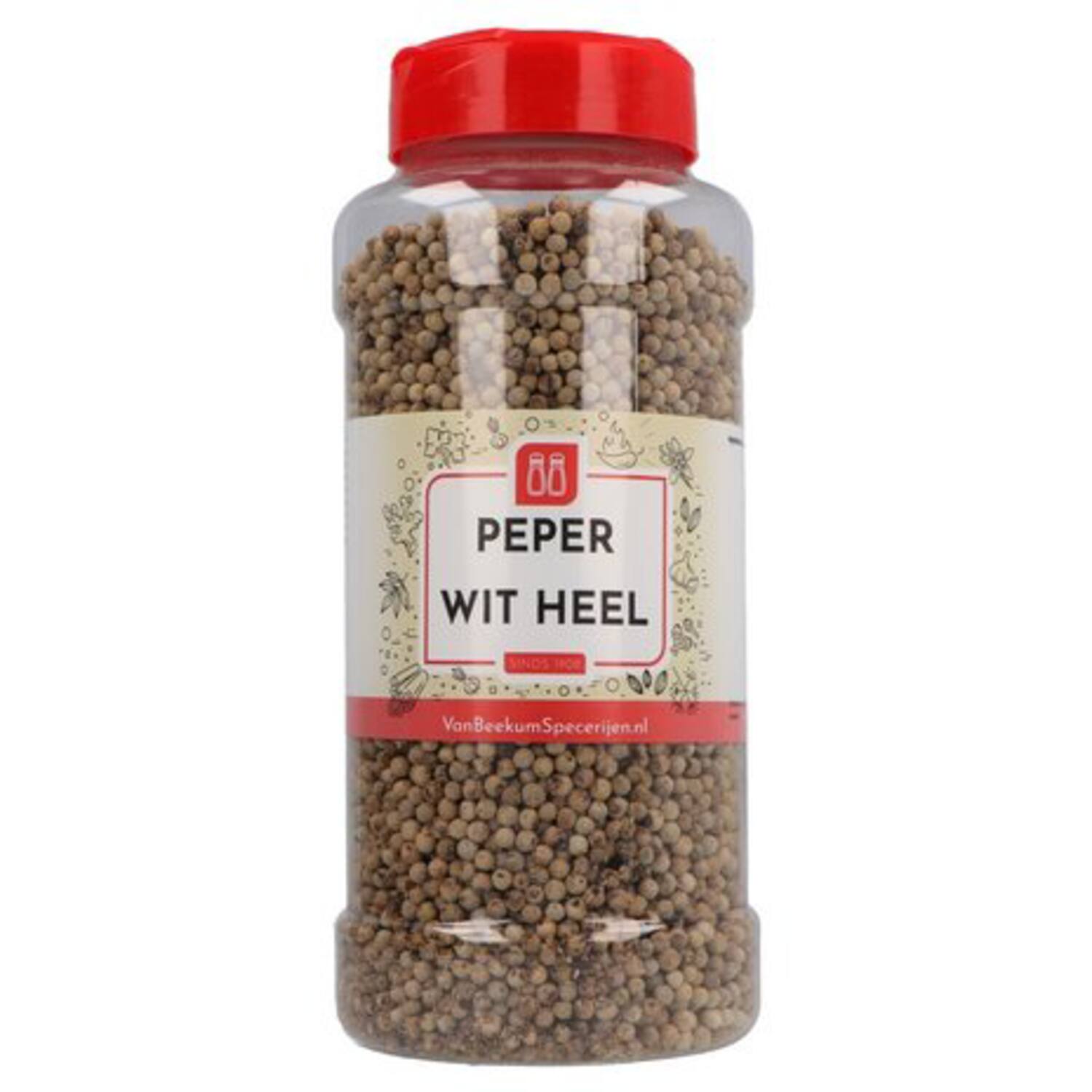 Van Beekum peper wit heel 500g