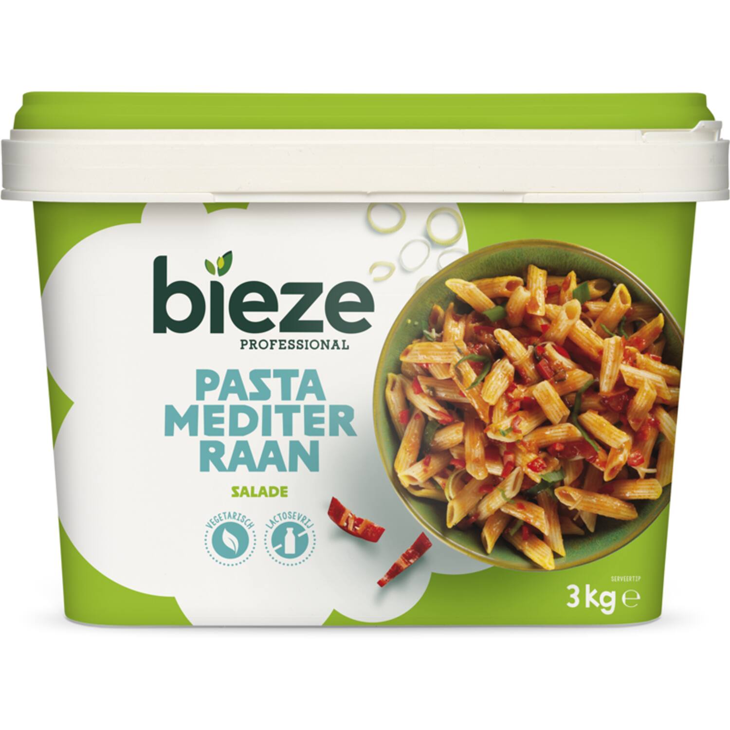 Bieze salade pasta mediterraan 3kg