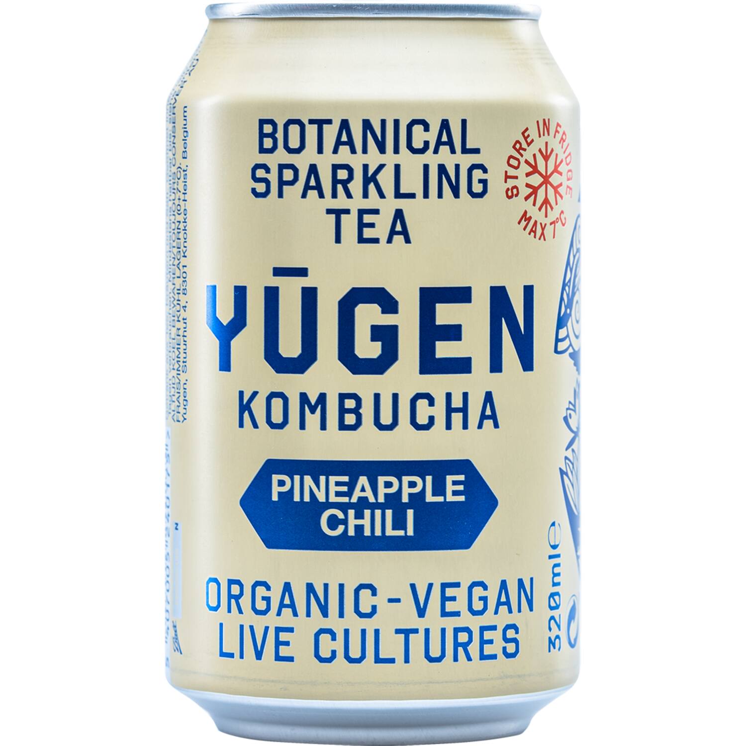 Yugen kombucha ananas-chili 24x320ml