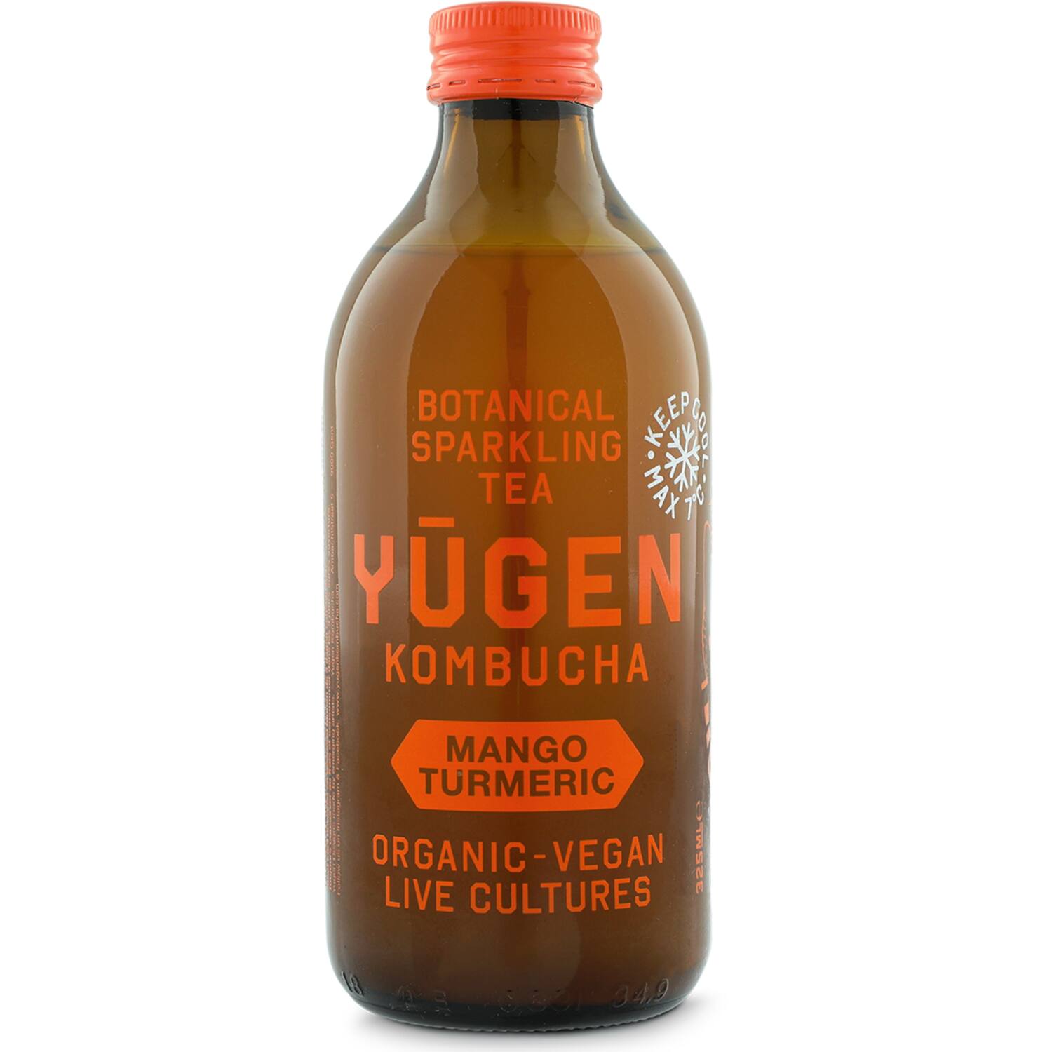 Yugen kombucha mango-kurkuma 24x325ml