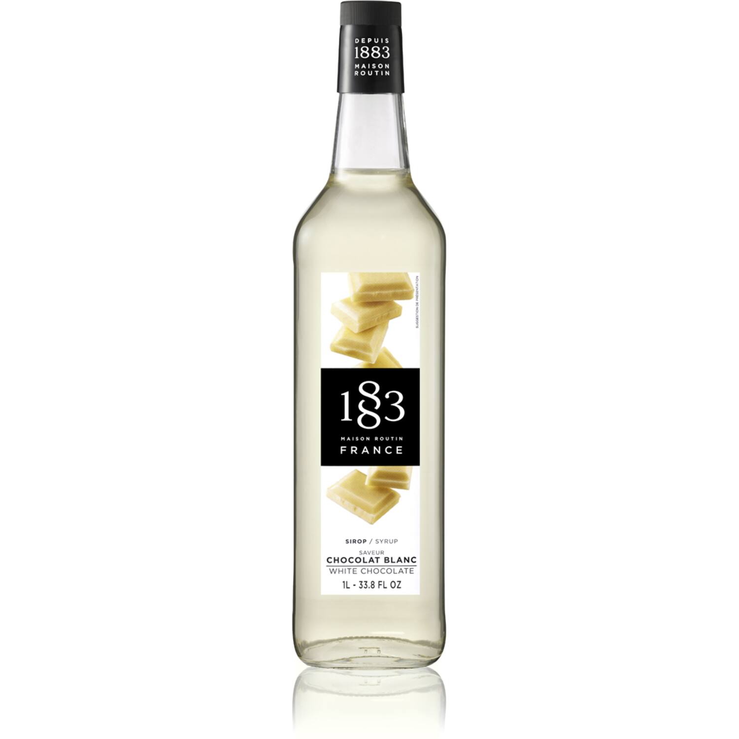 Maison Routin 1883 siroop witte chocolade 1l