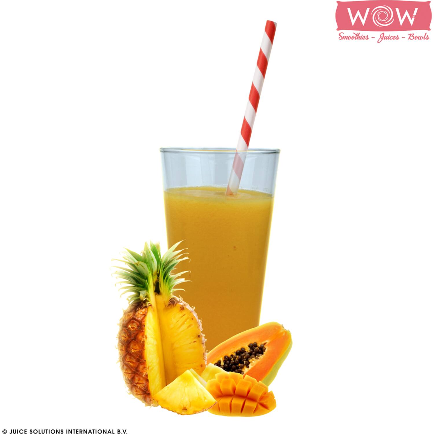 WOW fruitsmoothie papaja-mango-ananas 33x150g