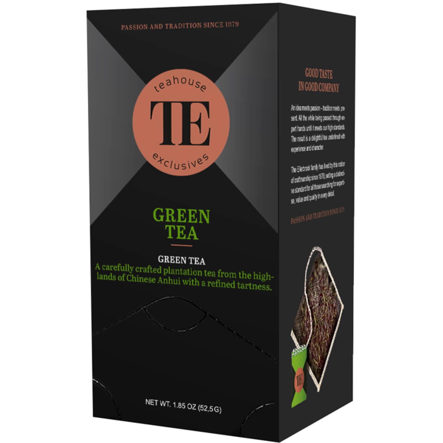 Teahouse Exclusives groene thee 6x15x3,5gr