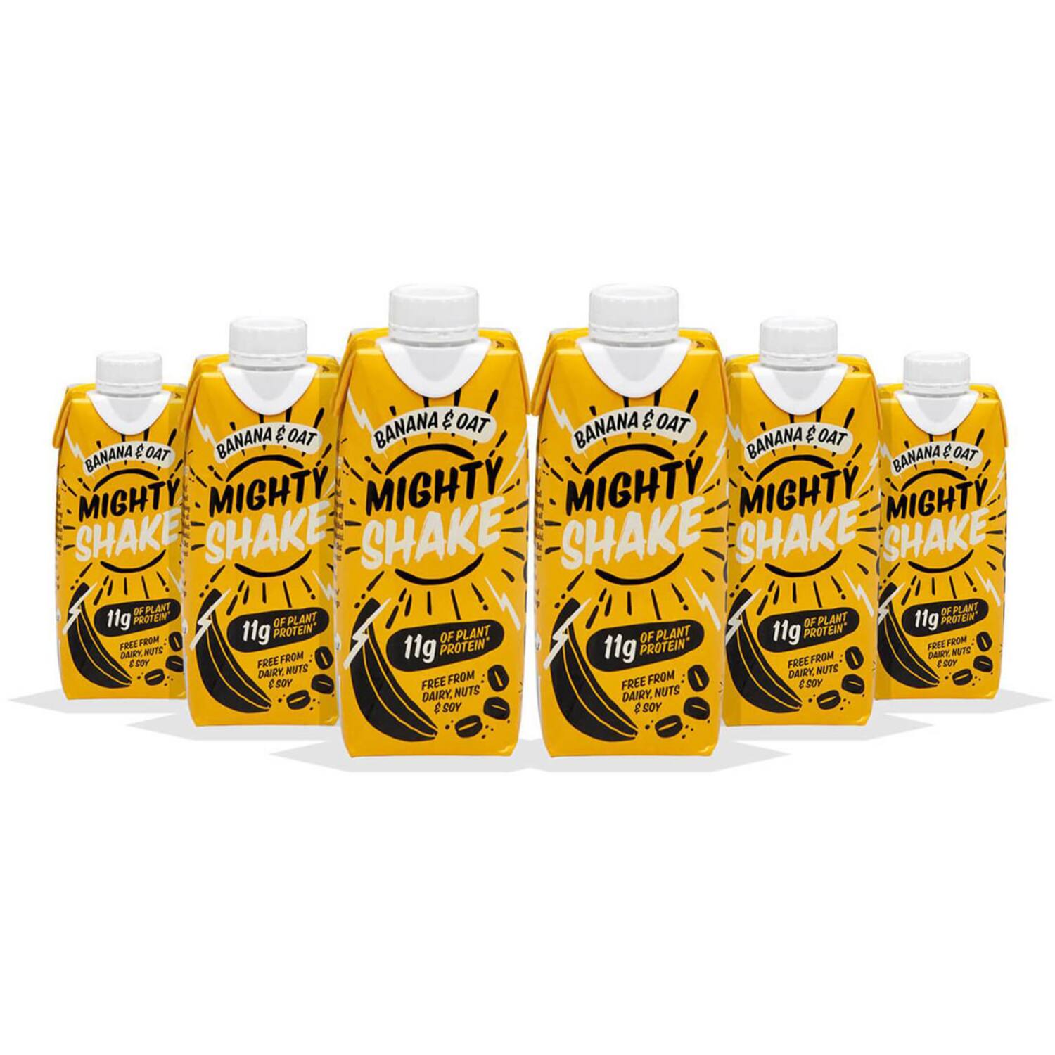 Mighty m.lkshake banaan-haver 12x330ml