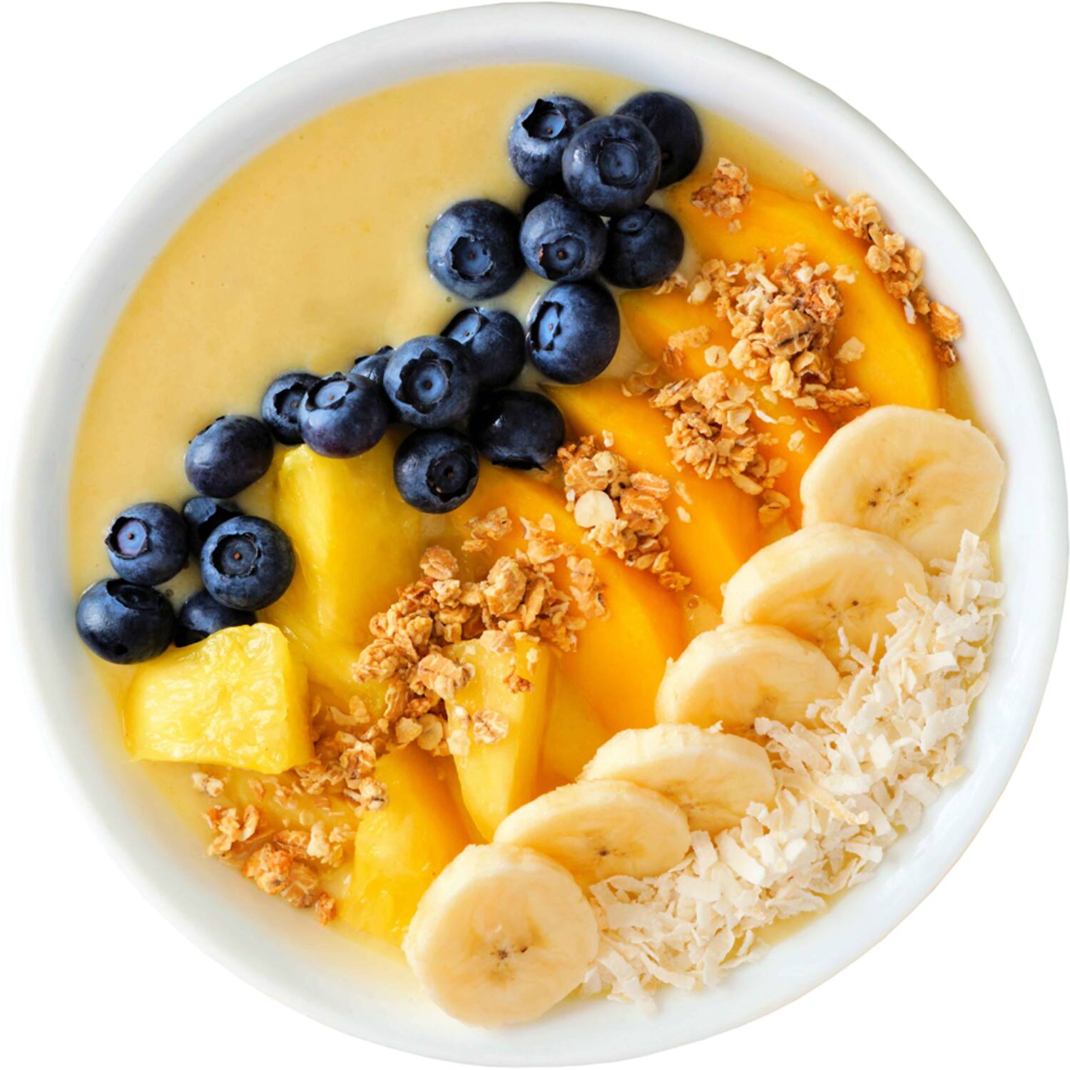 WOW smoothiebowl banaan-kokos-ananas-hennepzaad 33x150g