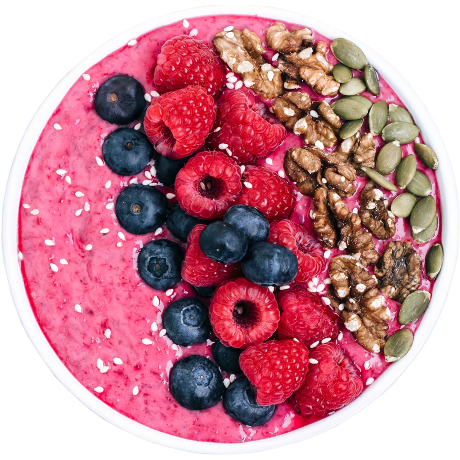 WOW smoothiebowl haver-aardbei-bosbes-banaan-yoghurt 33x150g