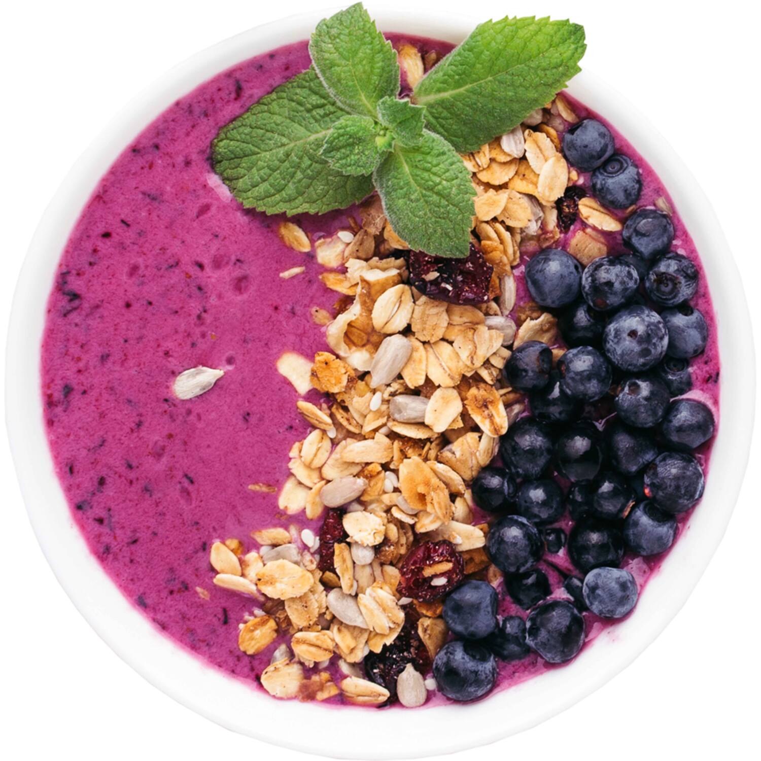 WOW smoothiebowl haver-aardbei-braam-honing-vanille 33x150g