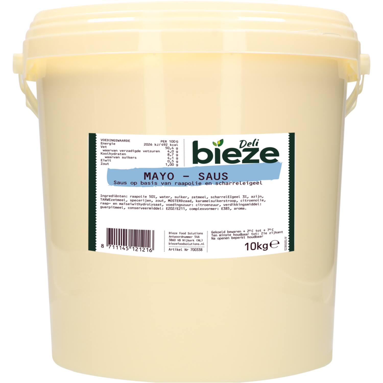 Bieze Deli mayosaus 50% 10kg