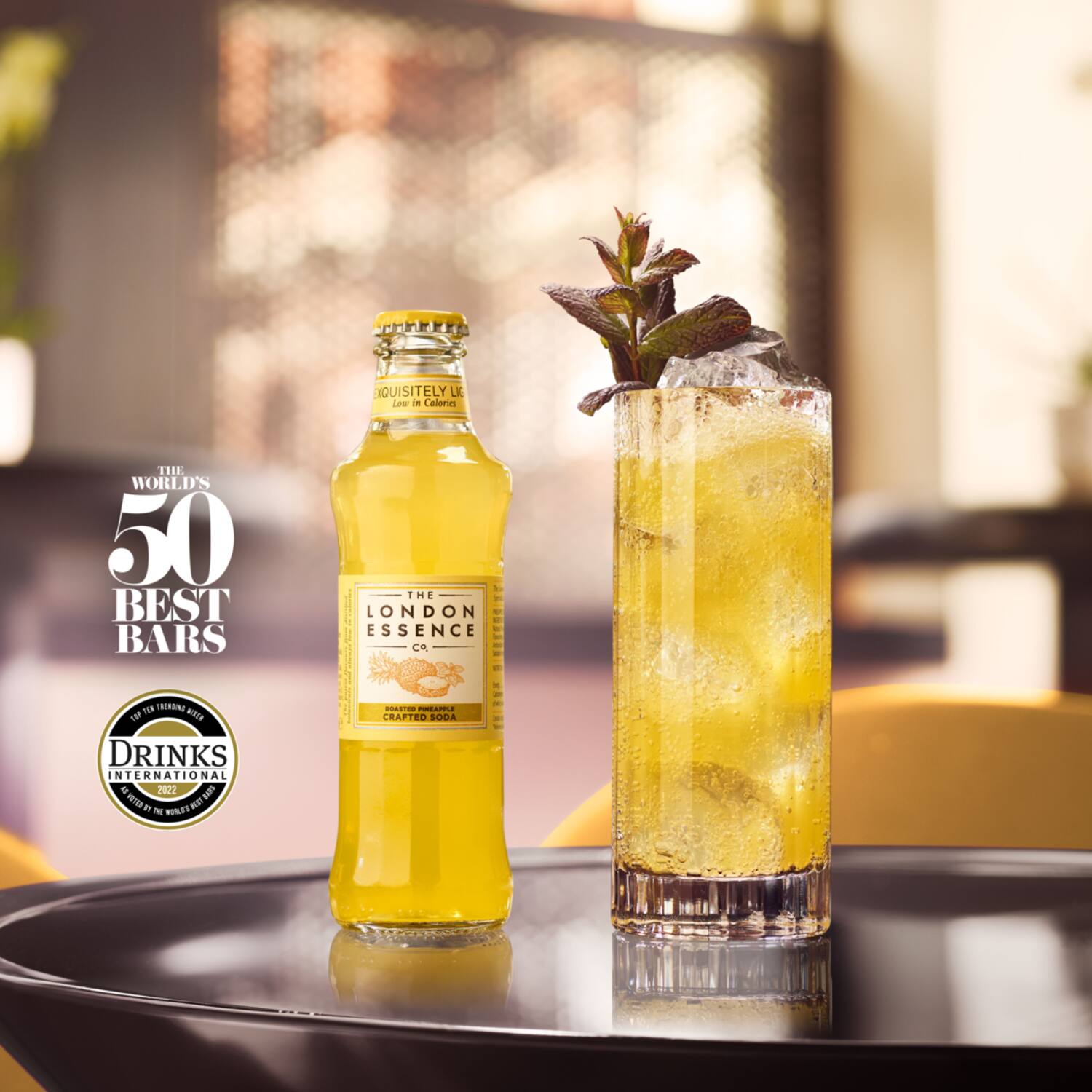 London Essence frisdrank geroosterde ananas 24x200ml