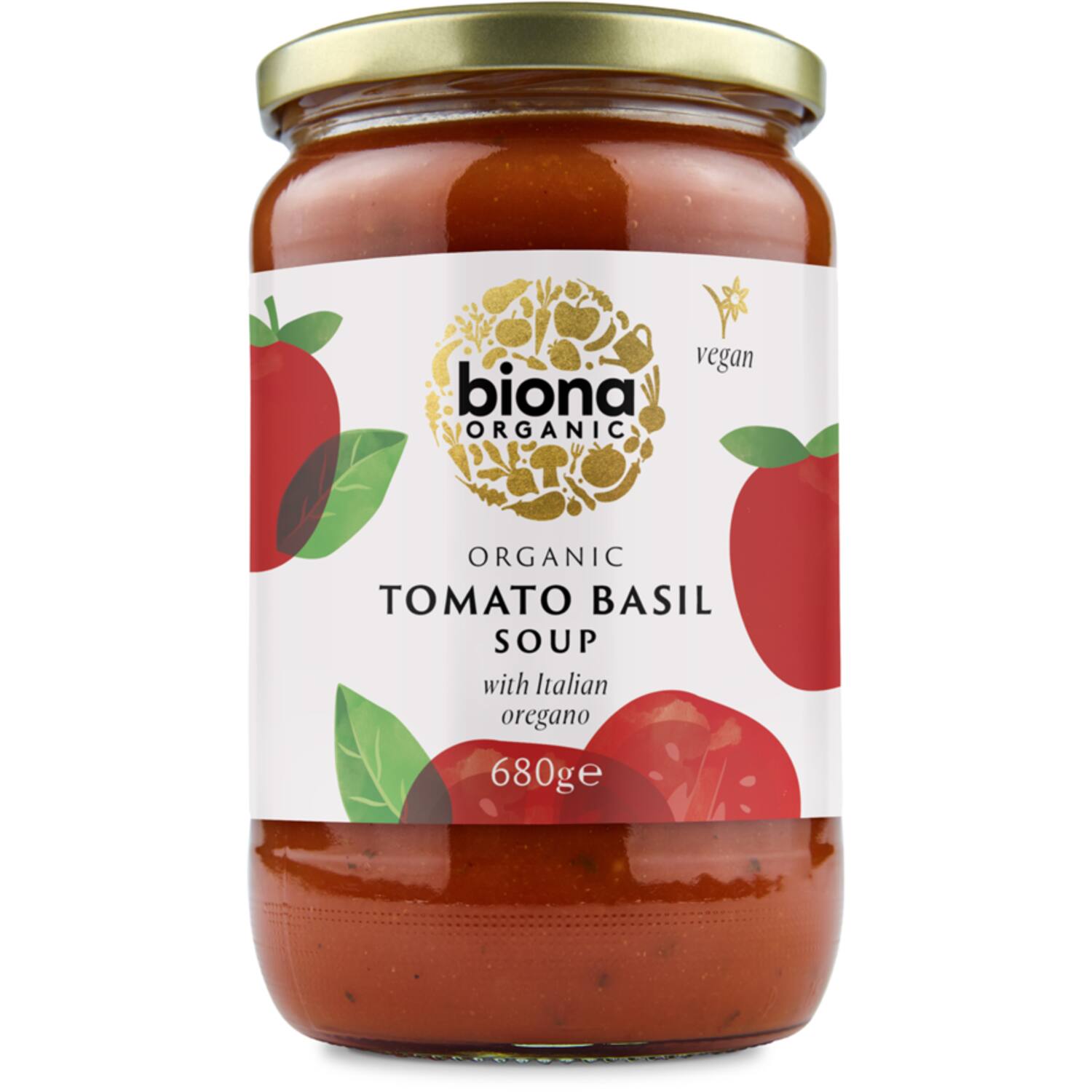 Biona tomato basil soup 6x400g