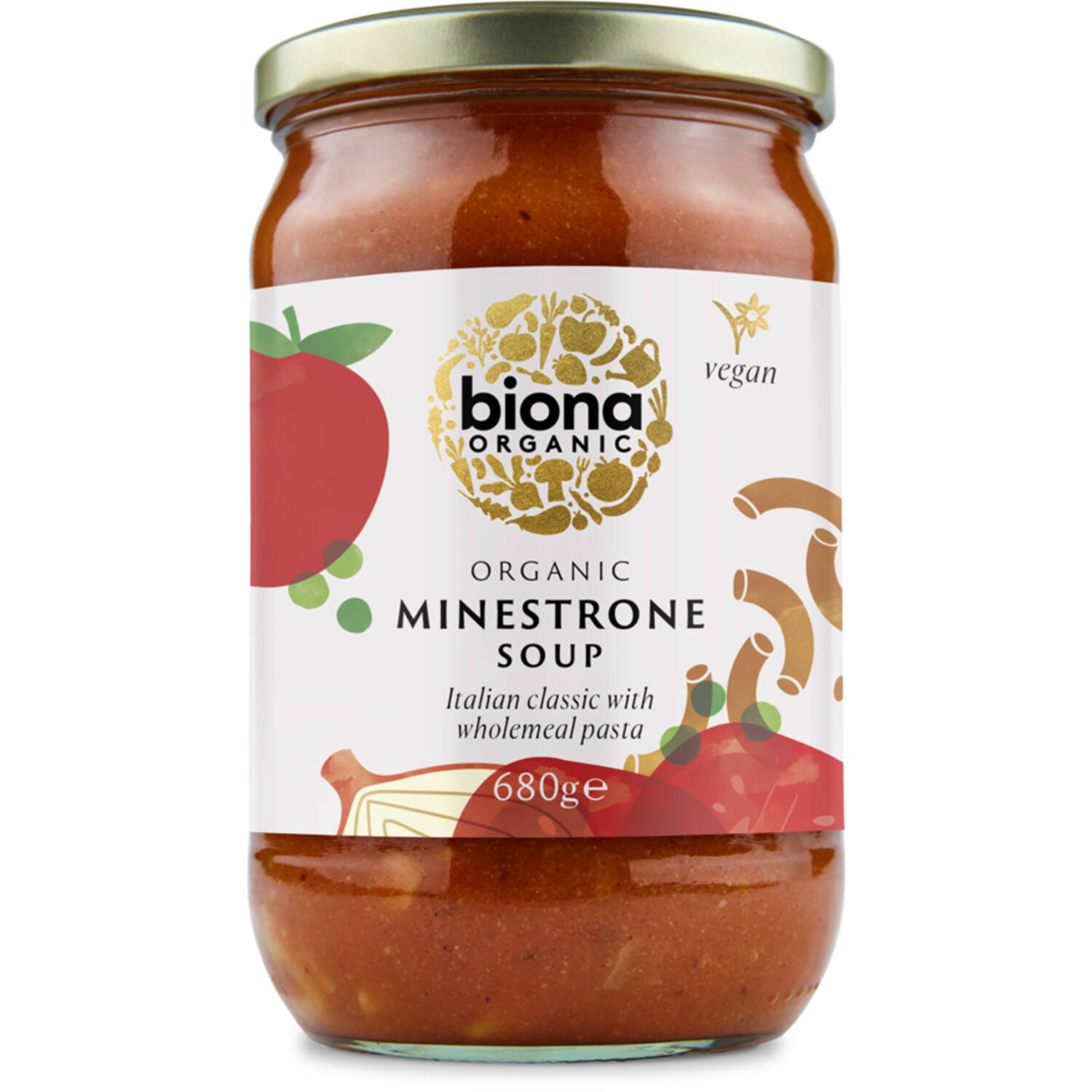 Biona minestrone soup 6x400g