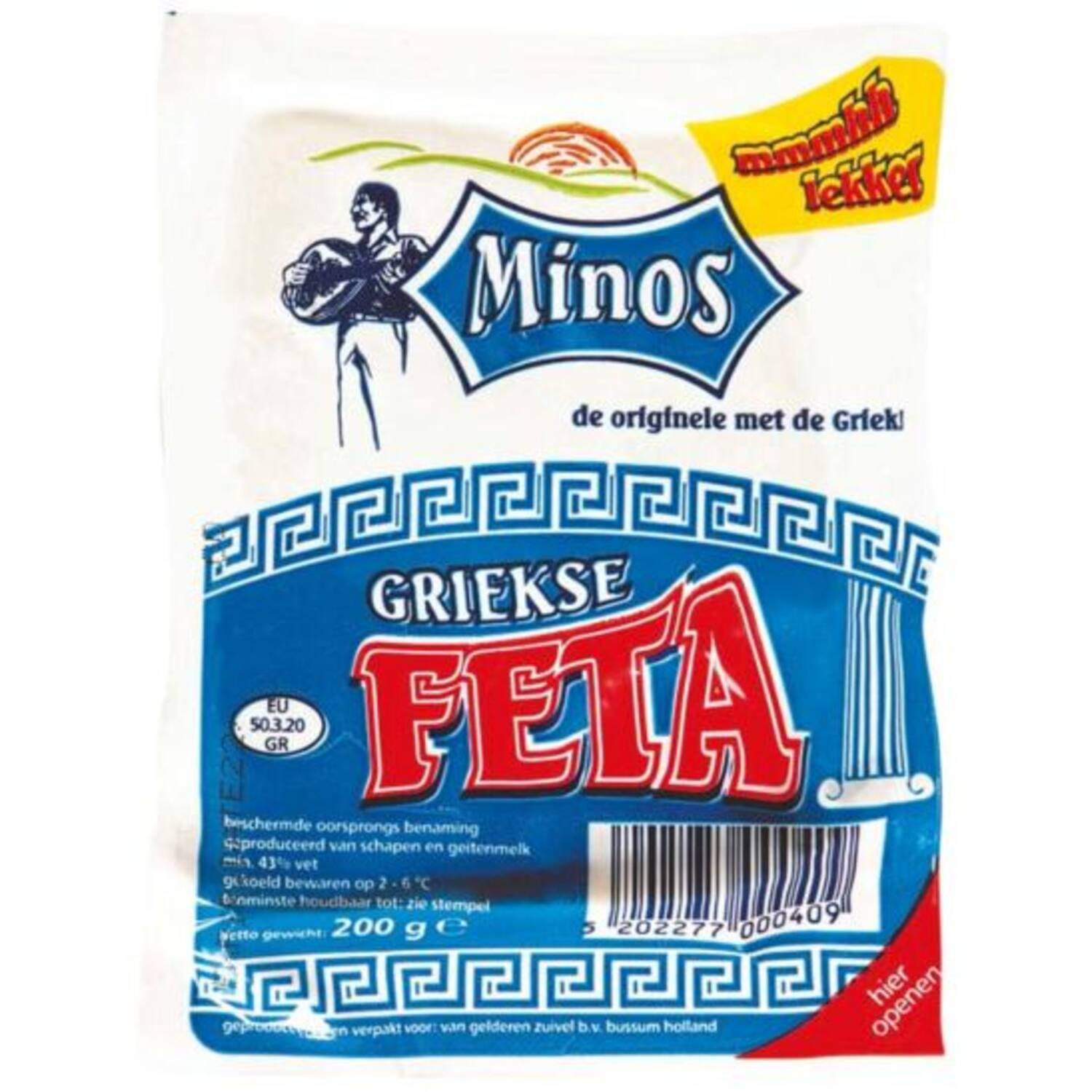 Minos Griekse feta 12x200g