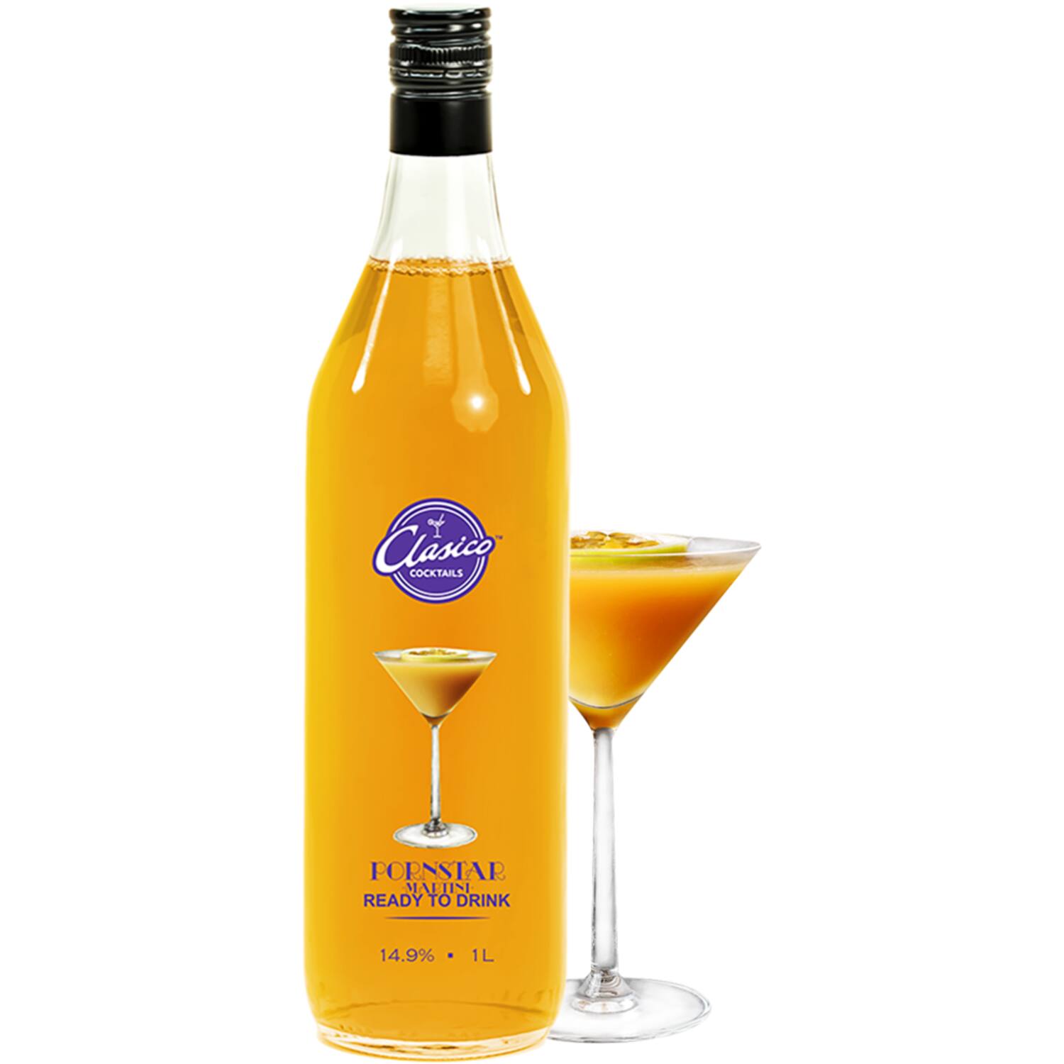 Clasico Cocktails cocktail pornstar martini (14,9%) 1l