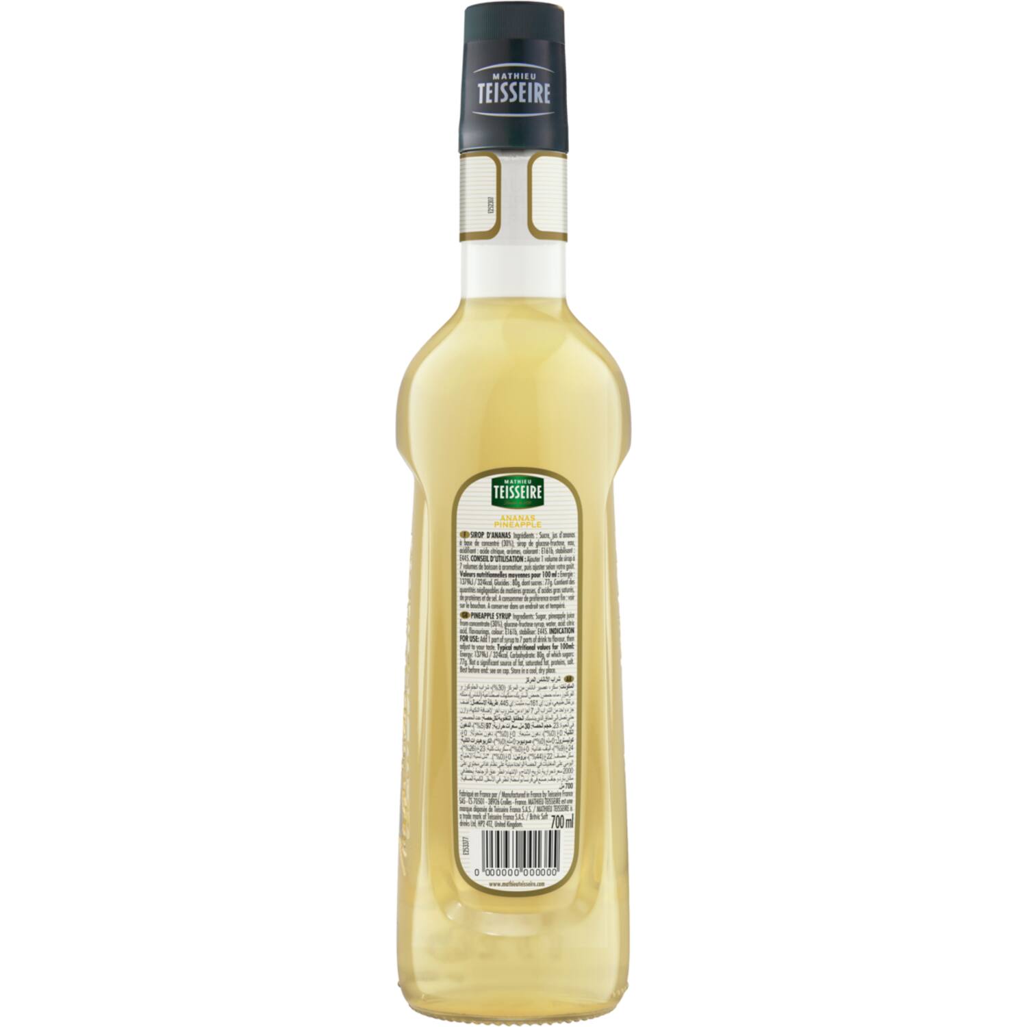 Mathieu Teisseire siroop ananas 700ml