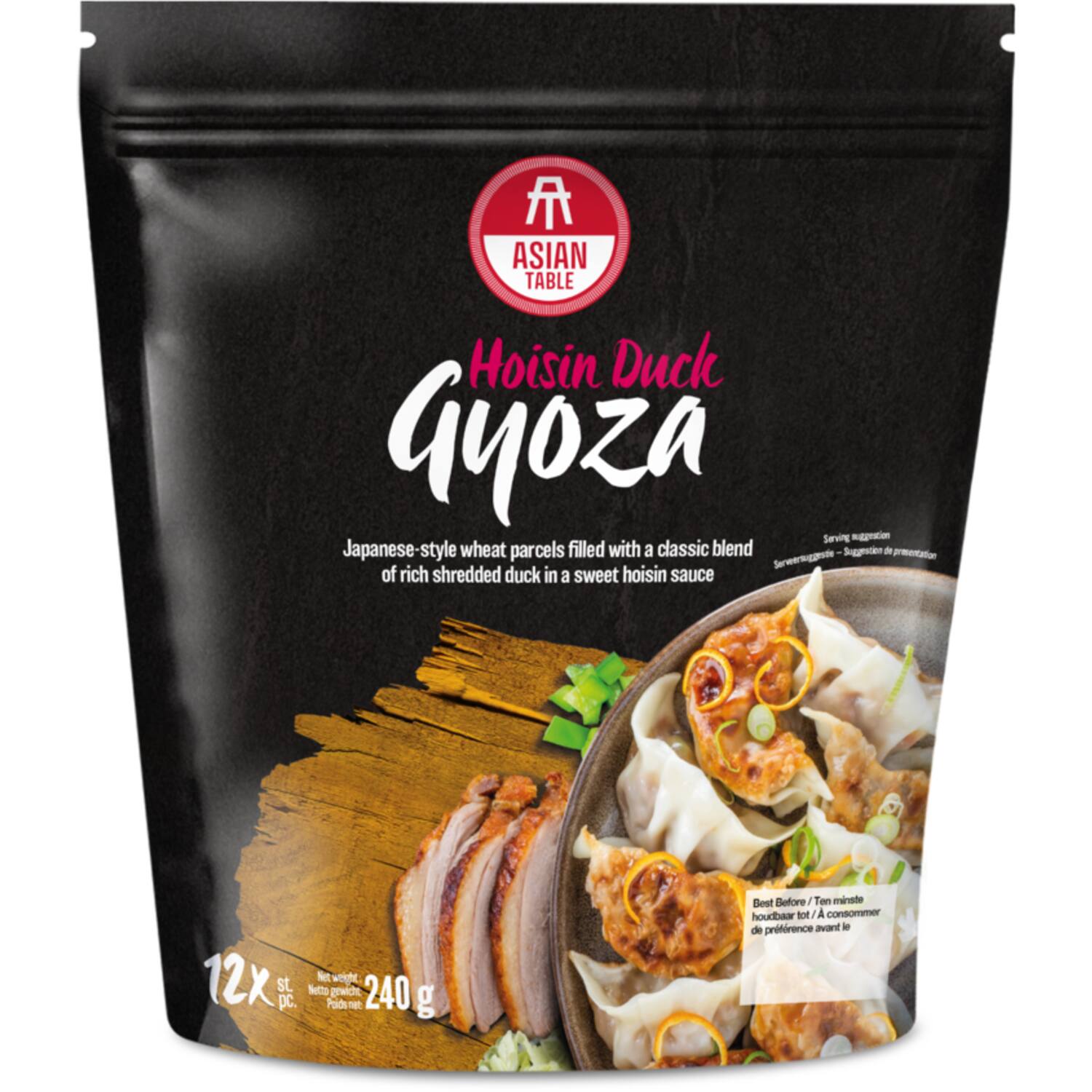 Asian Table gyoza eend in hoisinsaus 12x240g