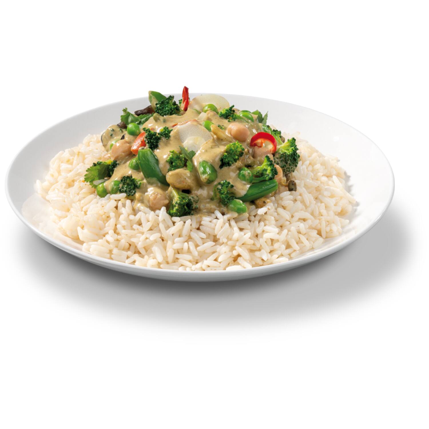 The Green Table Aziatische groene curry 6x550g