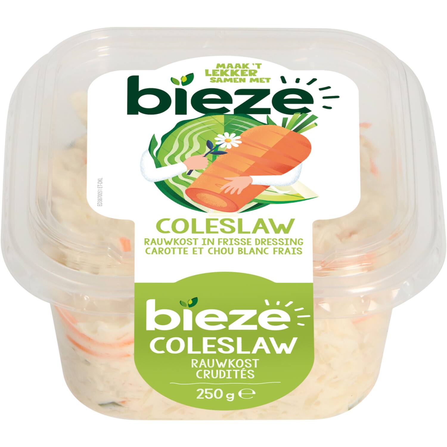 Bieze rauwkost coleslaw 6x250g