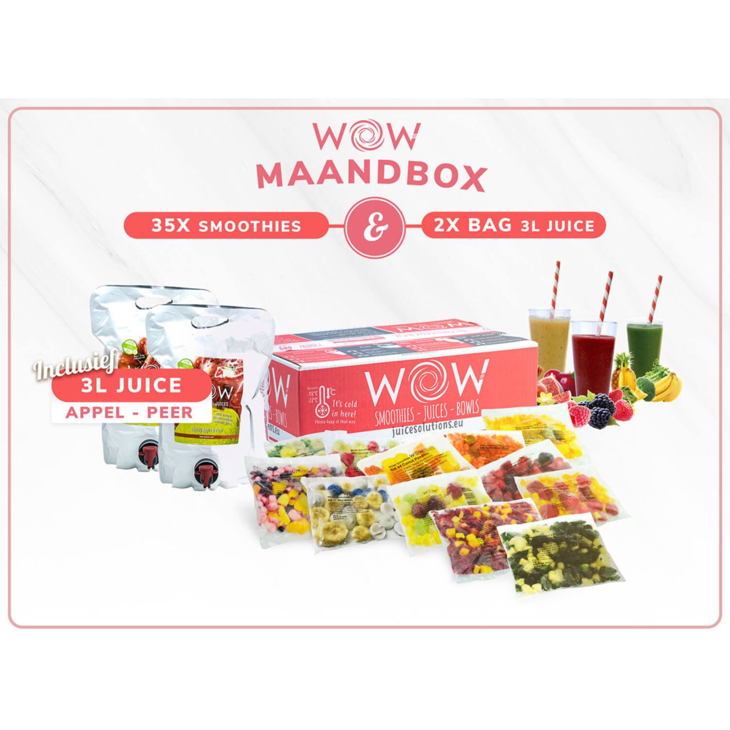 WOW smoothies maandbox 35st