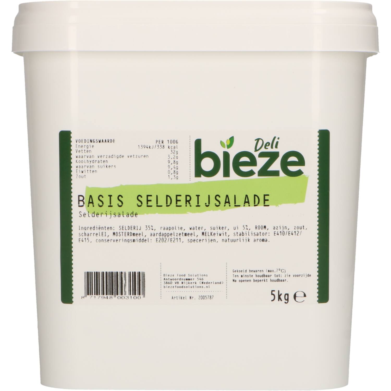 Bieze Deli selderijsalade basis 5kg