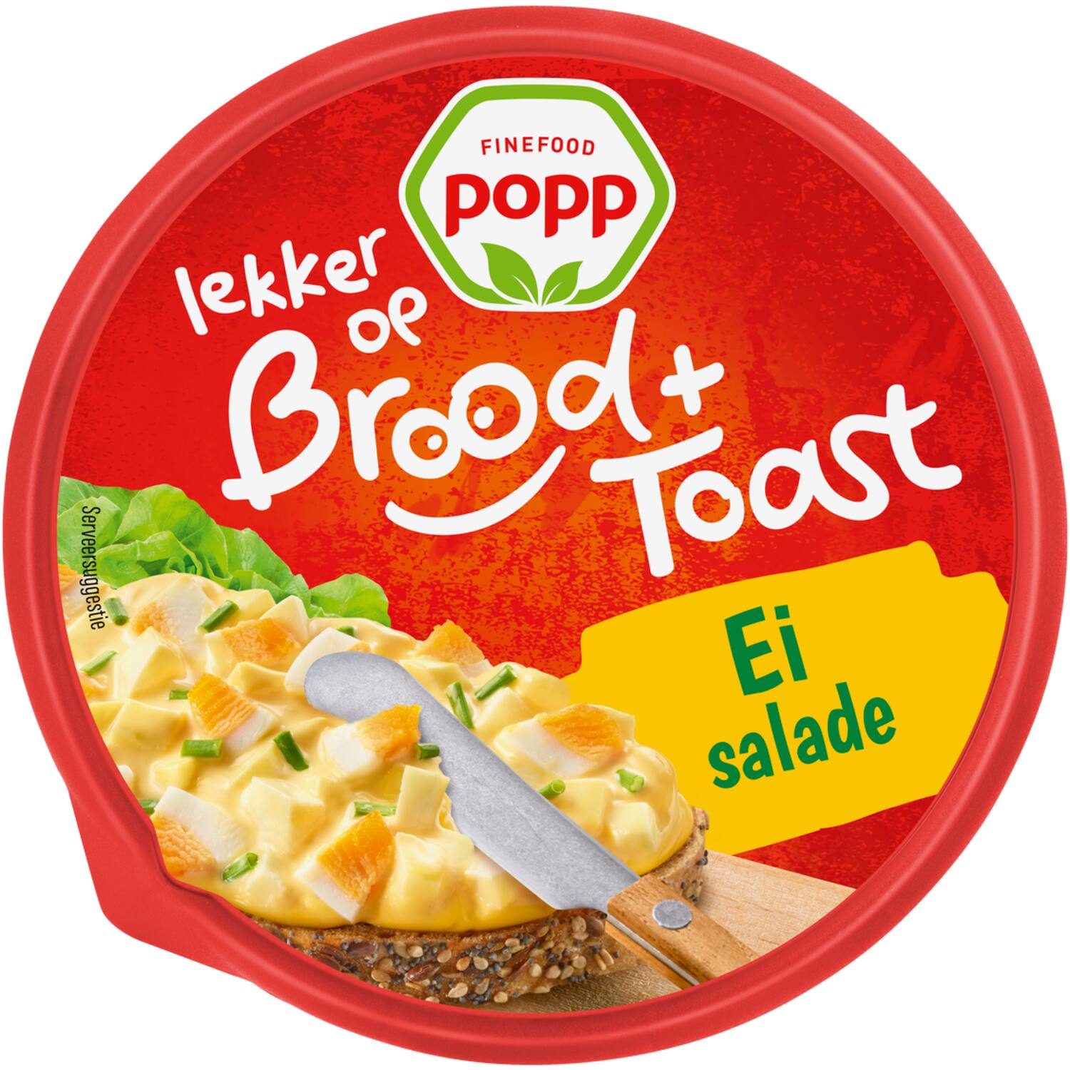 Popp salade ei  8x150g