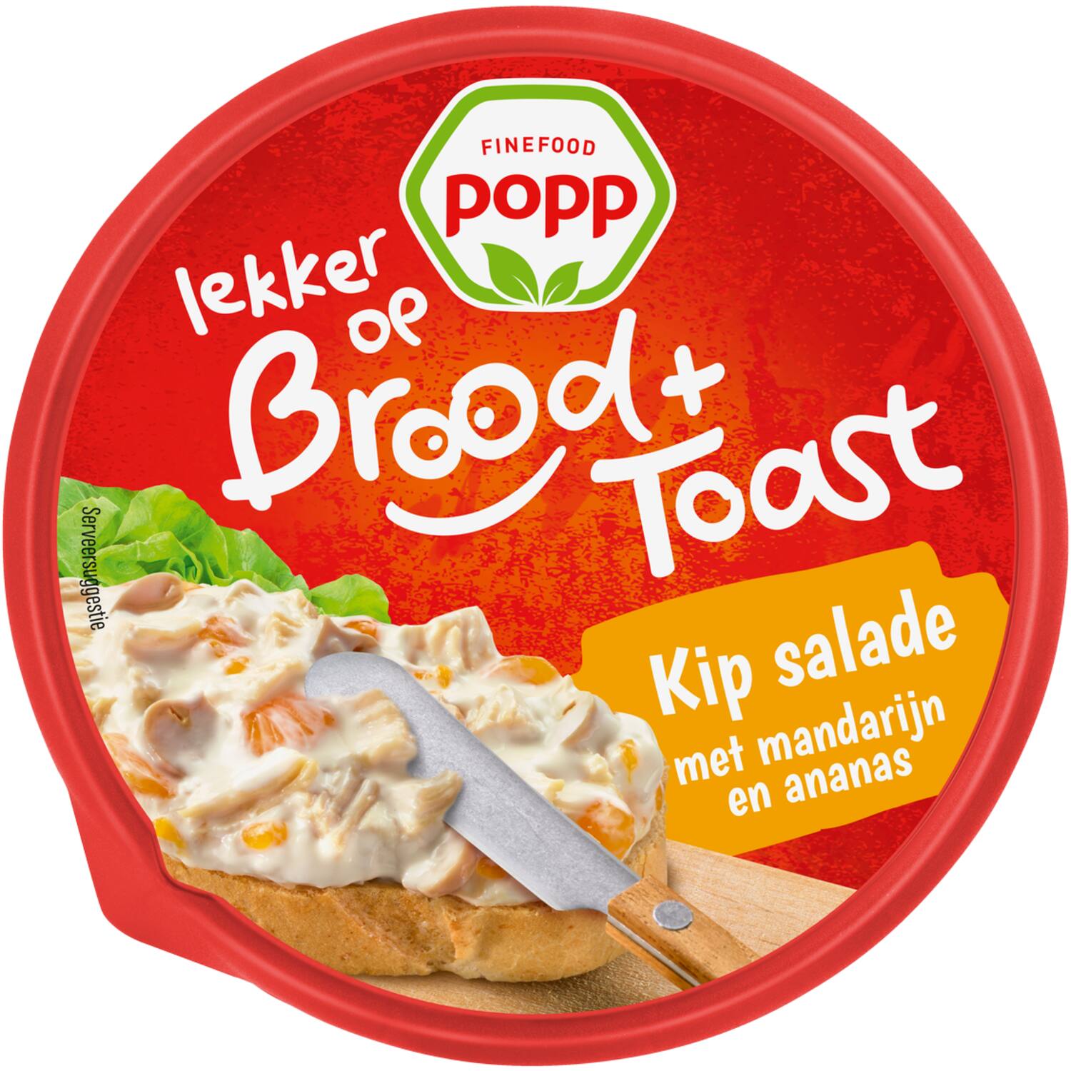 Popp salade kip 8x150g