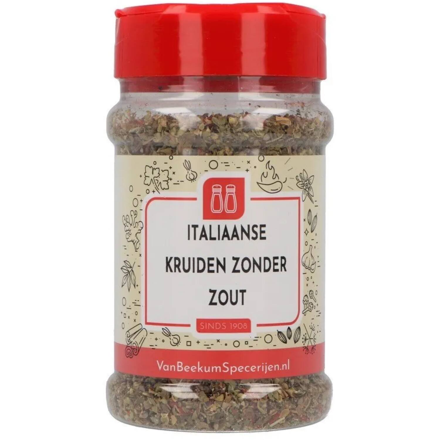 Van Beekum Italiaanse kruiden zonder zout 60g