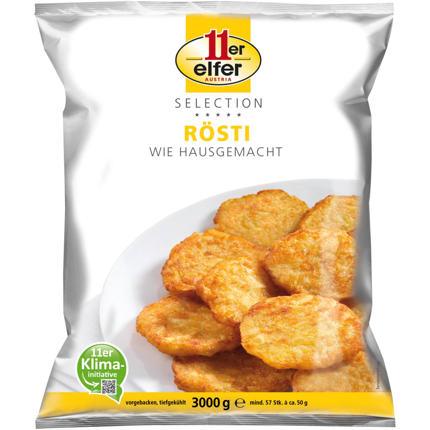 11er röstirondjes als huisgemaakt 2x3kg