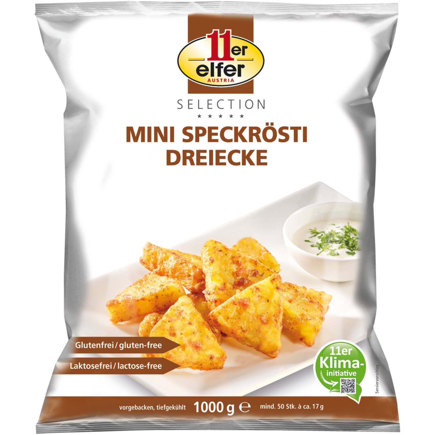 11er röstidriehoekjes spek 4x1kg