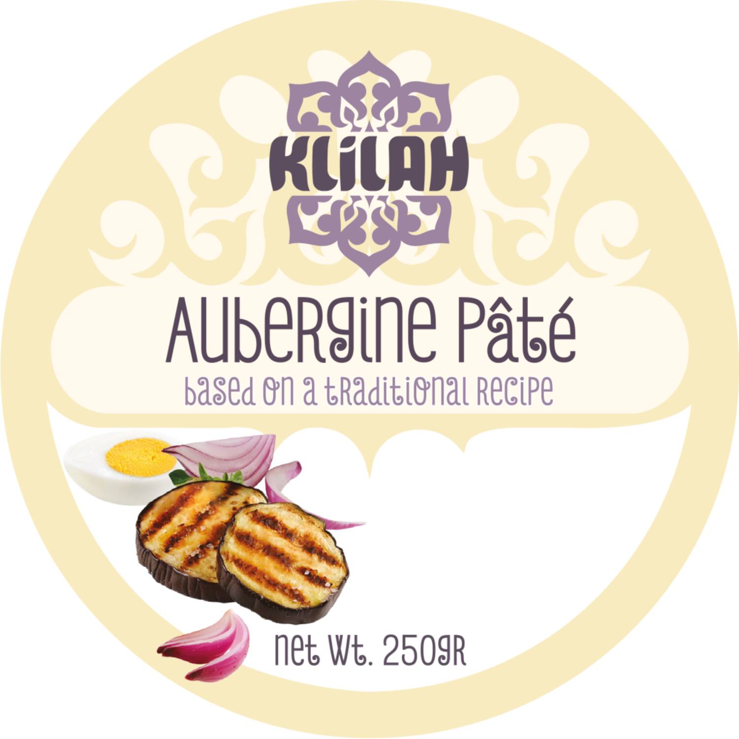 Klilah paté aubergine 12x250g