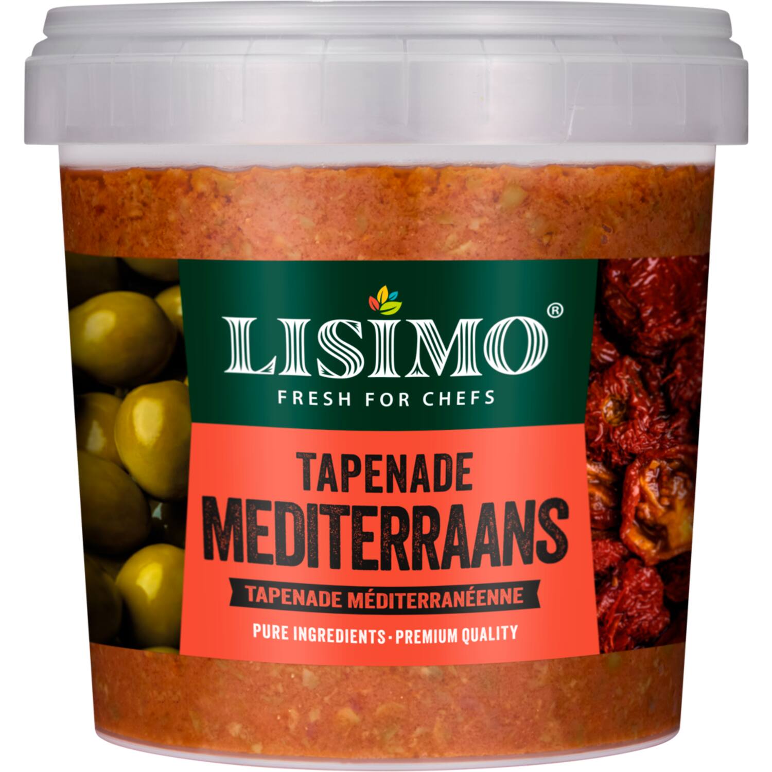 Lisimo tapenade Mediterraans 1kg