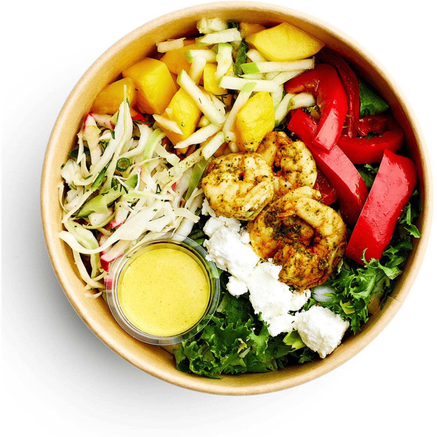 Foodmaker bigbowl scampi-feta 310g