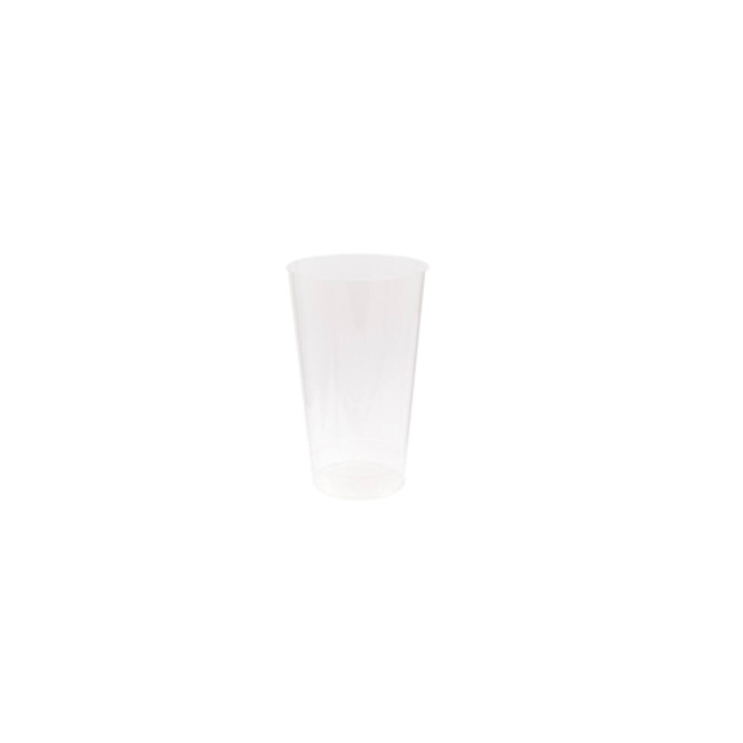 Circulware bekers herbruikbaar 400ml Ø 8,3 x 13,2cm 4x20st