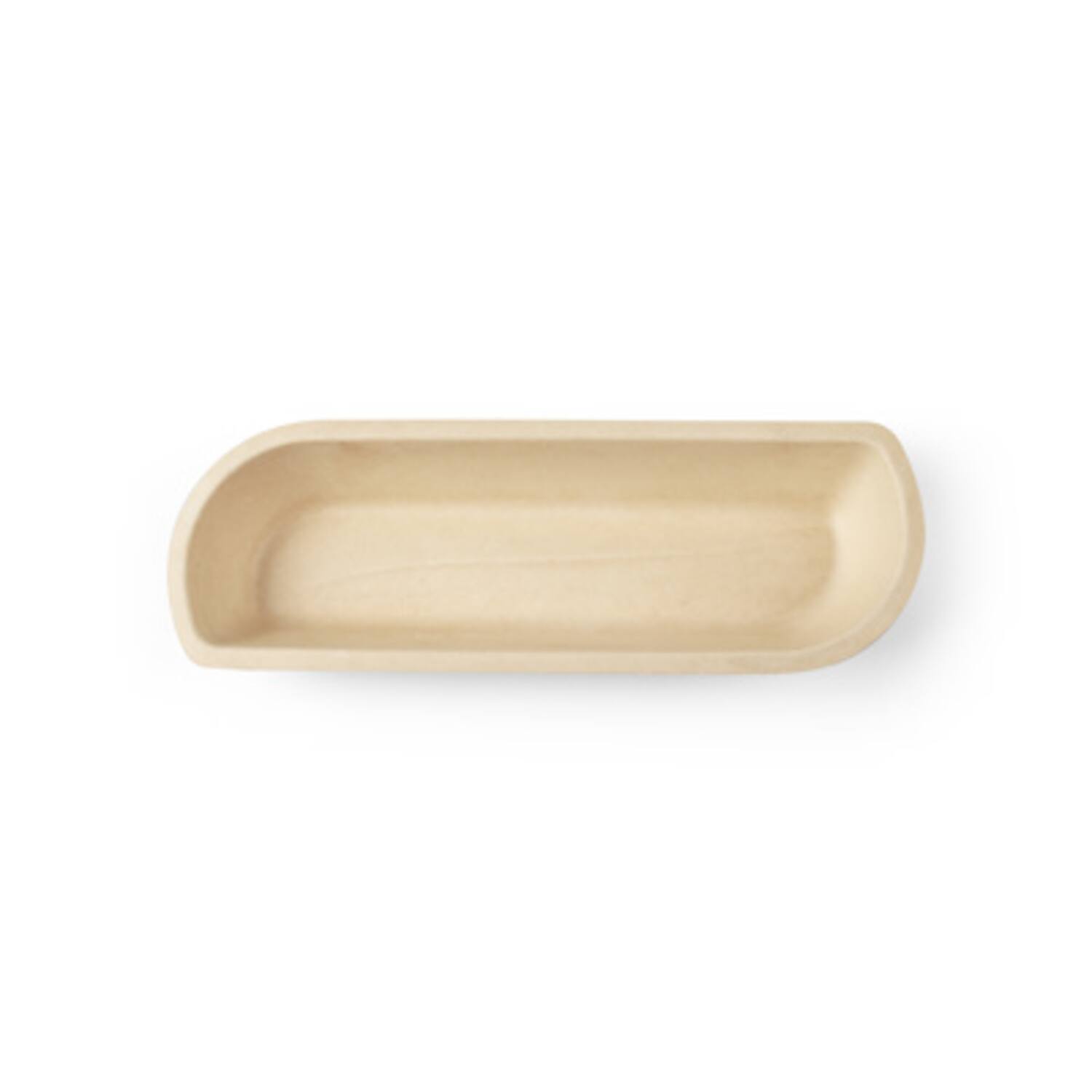 Folia snackbakjes A16 suikerriet 21x7,1x3,3cm bruin 12x50st